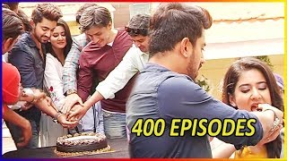 Celebration Begins  Naamkarann Completes 400 Episodes  Aditi Rathore amp Zain Imam Interview [upl. by Shalna912]