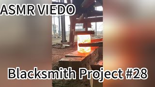 Satisfying ASMR Blacksmith Project 28  ASMR Videos [upl. by Ibby]