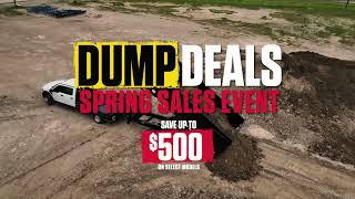 Big Tex Trailers Dump Sale  Ends April 30 2024 [upl. by Walls]