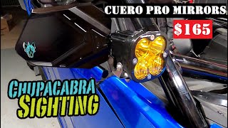 CUERO PRO MIRRORS CHUPACABRA OFFROAD EP 209 [upl. by Ymmaj995]