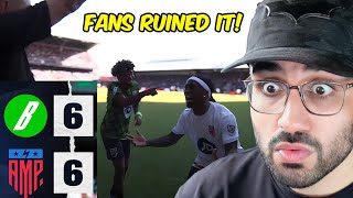 Viz Reacts To BETA SQUAD vs AMP CHARITY MATCH Goals amp Highlights [upl. by Handy]