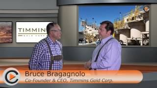 CommodityTV Timmins Gold reducing costs [upl. by Halueb]