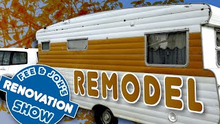 DEMOLISHING a 1975 Viscount Caravan  vintage caravan renovation Pt 1 [upl. by Ade]