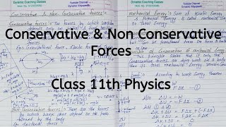 Conservative and Non Conservative Forces  Chapter 5  Work Energy and Power  Class 11 Physics [upl. by Thain]