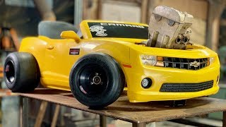 500cc Transforming Power Wheels Build Subaru Powered [upl. by Ethbun]