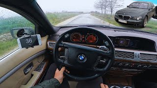 BMW 730d E65 2006 231HP  POV Test Drive [upl. by Miun]