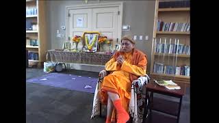 Sunday Nov 24 2024 Vedanta CT quot‘‘Work amp Renunciation”  Bhagavad Gitaquot 2 by Swami Yogatmananda [upl. by Nosimaj]