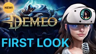 Demeo VR  My First Look  PSVR2 Gameplay [upl. by Buke272]