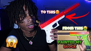 I GAVE MY GLOCK GEL BLASTER A MAKEOVER😱🔥 [upl. by Brey713]