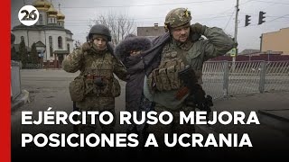 El Ejército ruso mejora sus posiciones para el ataque a Ucrania [upl. by Vinia]