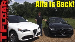 2018 Alfa Romeo Stelvio Review The Alfa Performance Crossover Is Here [upl. by Esbensen]