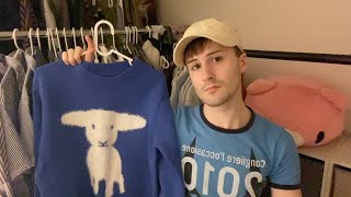 closet clean out for fall unintentional ASMR [upl. by Ahsercel]