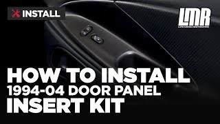 19942004 Mustang Door Panel Insert Kit  Install amp Review [upl. by Tega379]