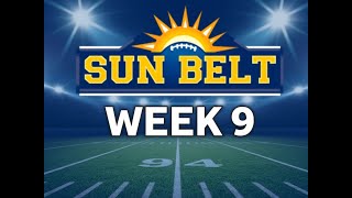 2024 Sun Belt Football Week 8 Recap Week 9 Preview [upl. by Eiramllij]