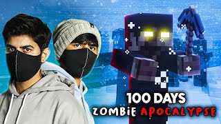 We Spent 100 Days in a ZOMBIE APOCALYPSE [upl. by Esimehc]