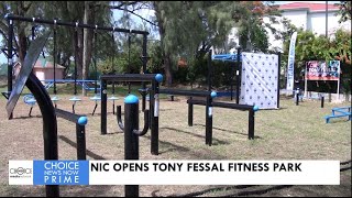 THE NATIONAL INSURANCE CORPORATION NIC OPENS TONY FESSAL FITNESS PARK [upl. by Otrebla]