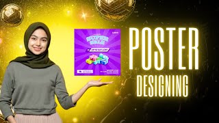 How to create poster in photoshop  photoshop tutorial  super sale poster design in photoshop fyp [upl. by Ardnasxela]