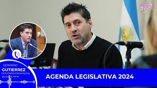 Gerardo GutierrezDip Provincial MPNAgenda legislativa 2024 [upl. by Trebuh]