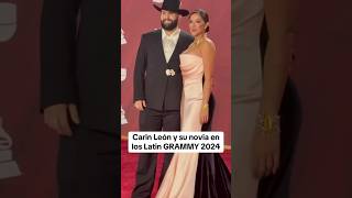 Carin Leon y su novia en latín Grammy carinleon shorts short mexico mexicano grammy [upl. by Nylidnarb]