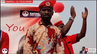 LIVE  HE PRESIDENT BOBI WINE SPEECH LIVE IN RUKUNGIRI live bobiwinelive bobiwinelive ishaka [upl. by Cornwall]