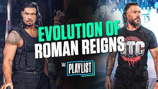 Evolution of Roman Reigns’ entrance WWE Playlist [upl. by Aratahc]