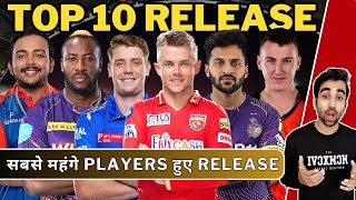 TOP 10 MOST EXPENSIVE PLAYERS💸RELEASE LIST  IPL 2024 Trade Window Updates  Shardul Green Curran [upl. by Joost734]