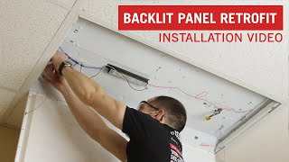 Backlit Panel Doorframe Kit Installation [upl. by Aliekat]