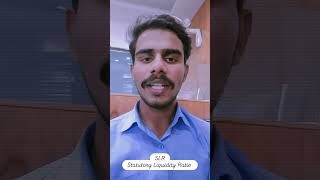 What is SLR Statutory Liquidity Ratio I rbibankingshortsreelstrendingviralvideoMonkPradeep [upl. by Carbrey]