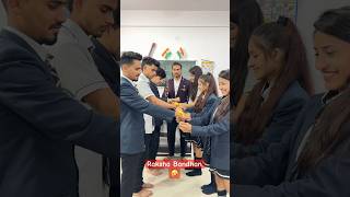 Raksha Bandhan 😂🏵️ happyrakshabandhan schooldays comedy funny schoollifecomedy py [upl. by Hahnke]