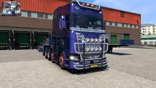 ETS2 149 Hauling Rock Bucket Volvo [upl. by Simonne15]