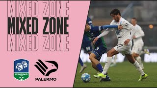 ğŸ™ï¸ FeralpisalÃ²Palermo 12 Corini e Soleri in mixed zone [upl. by Anileh]