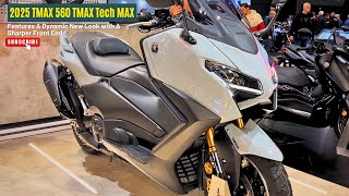 2025 the TMAX Tech MAX  Features A Dynamic New Look with A Sharper Front End [upl. by Pollitt]