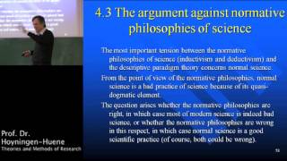 Introduction to Philosophy of Science Lecture 8 part 2 [upl. by Ker]