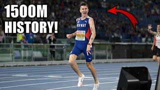 Jakob Ingebrigtsen Just Made History  2024 European Championships [upl. by Aowda]