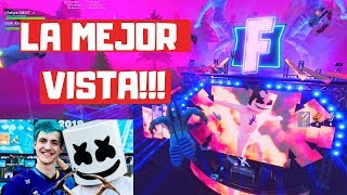 La MEJOR vista del CONCIERTO MARSHMELLO Fortnite Battle Royale [upl. by Marquardt]