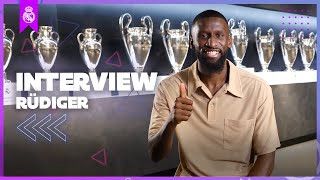 Rüdigers FIRST Real Madrid interview [upl. by Hehre]