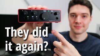 Focusrite Scarlett Solo 4th Gen – USB Audio Interface Review Air Mode Audio Samples [upl. by Flagler]