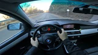 POV  BMW 530i E60 Facelift  2007  272hp [upl. by Gleich]