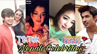 TikTok Nepal  Nepali Celebrities New TikTok Musically Compilation Videos  PART 2 [upl. by Kaycee81]