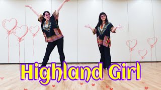 Highland Girl ～Country Line Dance～ 🌟Original Dance🌟 [upl. by Nanaek164]