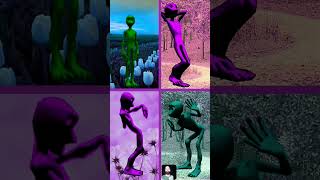 Green 😎 Alien dance vs Dami to cosita greenalien trending shortsvideos [upl. by Ackler892]