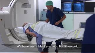 Coronary Angiography procedure video [upl. by Nonnahs]