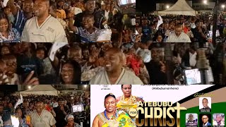 Ohempon takes up dancing floor with Ernest Opoku Jnrs live show at Atebubu For Christ Crusade 2024 [upl. by Faye]