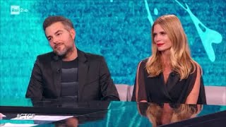 Daniele Bossari e Filippa Lagerback  Che tempo che farà 08122019 [upl. by Atteuqehs]