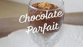 Perfect Chocolate Parfait chocolate sweettooth microwavedessert chocolatepudding puddingrecipe [upl. by Analle207]