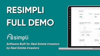 Full Demo of REsimpli  Software Built for Real Estate Investors by Real Estate Investors [upl. by Essirehs]