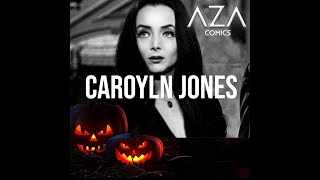 Who Was The Original Morticia Addams  Carolyn Jones  Aza Comics Herstory  Biography [upl. by Anatnom]