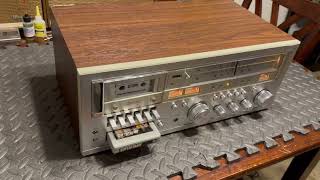 JCPenney 6831773 AmFm Stereo 8 Track  Cassette Multiplex Deck Demo [upl. by O'Malley565]