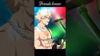 Friends forever♾️❤️anime mha bnha myheroacademia deku bakugou bakudeku fyp memes shorts [upl. by Soloman]