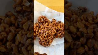 Tablet Pistache  Haitian Peanut Brittle sweet savory snack What do you call this in your country [upl. by Martreb]